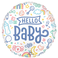Standard Sweet Baby Shapes Hello Baby